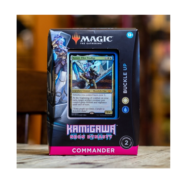 Magic The Gathering Kamigawa Neon Dynasty Commander Deck Buckle Up